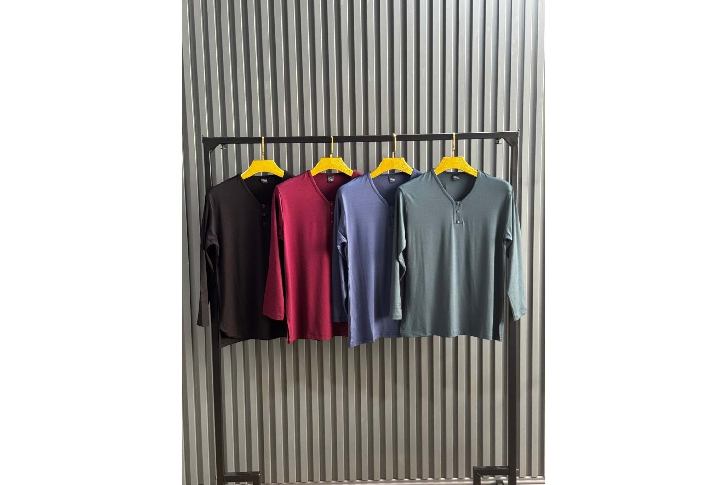 3XL DÜĞMELİ ANNE BLUZ