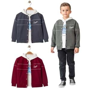 KAPŞONLU İKİLİ MONT 3Y,4Y,5Y,6Y Erkek deneme