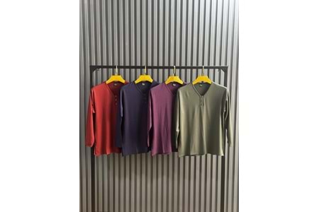 2XL DÜĞMELİ ANNE BLUZ