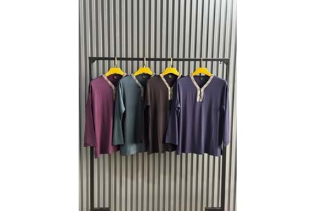 2XL TRİKO YAKA ANNE BLUZ